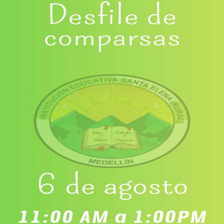 Invitación al desfile de comparsas